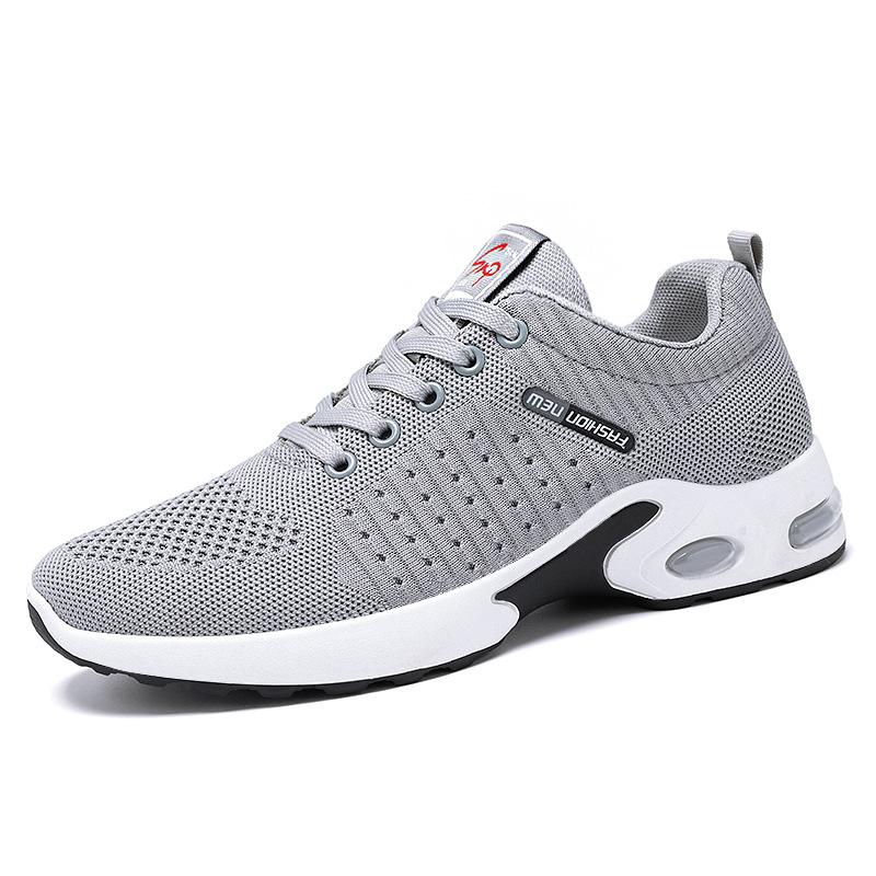 2022 Men'S Mesh Breathable Sweat-Absorbent Sneakers Lightweight Comfortable Casual Shoes Male Outdoor Low Top Running Shoes