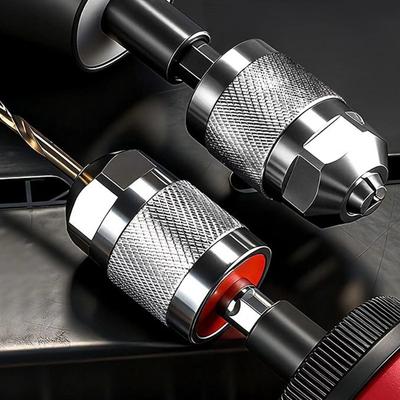 New Self-Tightening Drill Chuck Adapter 1.5-6.5mm Hexagonal Handle Quick Change Chuck 1/4 Inch Pneumatic Drill Chuck Home Repair