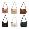 2024 NEW Crossbody Bag Corduroy Shoulder Bags Large Capacity School Book Bag Fashion Bags for Teen Girl Student