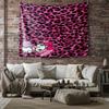 Hello Kitty Leopard Print Tapestry Kawaii Wall Hanging for Bedroom Dorm Decor