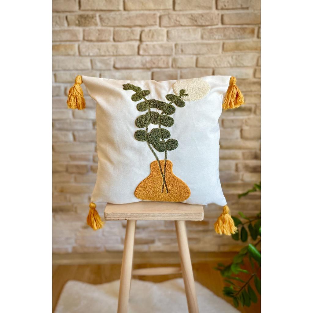 Dekorativer Kissenbezug mit Punch-Stickerei, spezielles Design (schlagen)