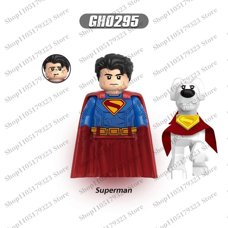 Hot toy dolls building block Mini action Superhero The Flash Superman Brick block toys children's toys gifts