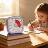 Visual Timer for Kids 60 Minute Rainbow Countdown with Silent Pause Function