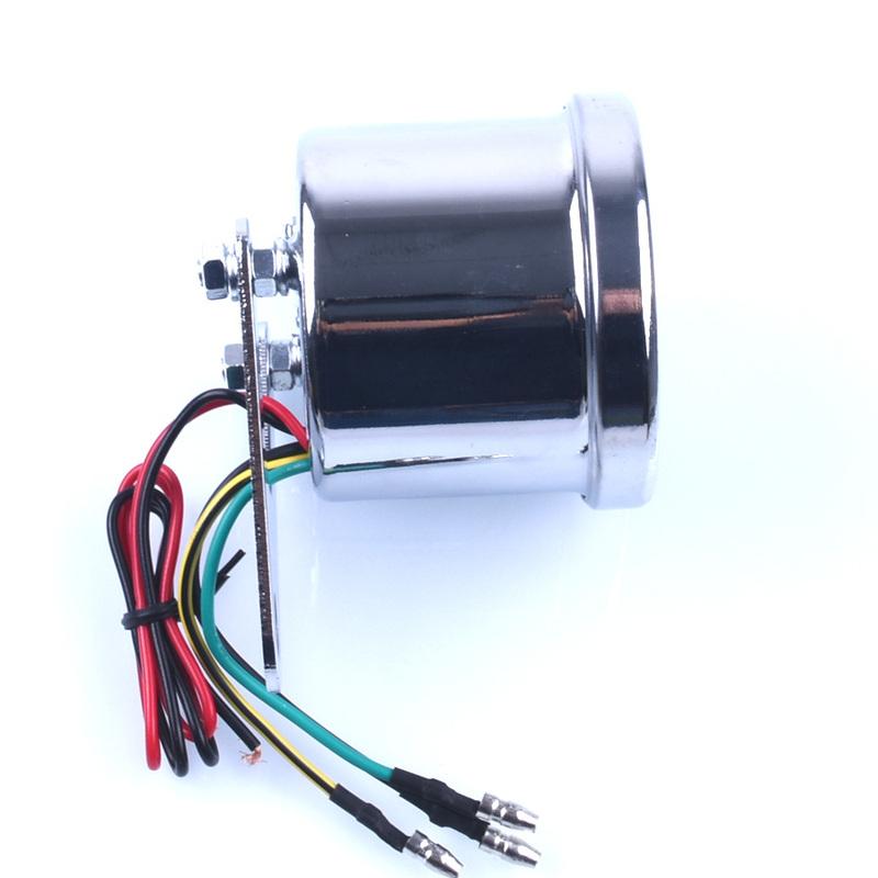 13000 RPM Scooter Motorcycle Analog Tachometer Gauge Night Light Motorcycle Truments Scooter Speed Indicator