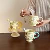 Cute Ceramic Mug Couple Home Cup High Value Breakfast Coffee Cup Birthday Gift Souvenir