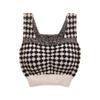 WTEMPO Plush Vest Women's Fleece Bra with Chest Pad Can Be Worn As An Inner Layer In Winter Warm Base Layer Top and A Slimming Undergarment