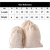 Cotton Fabric Dust Cloth Drawstring Storage Bag Clothes Socks/Underwear Shoes Receive Bag Home Sundry Kids Toy Storage Bags