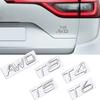 Metal 3D Badge  Car Rear Trunk Body Sticker Emblem For Volvo Xc40 Xc60 Xc90 S60L T4 T5 T6 T8 AWD Accessories
