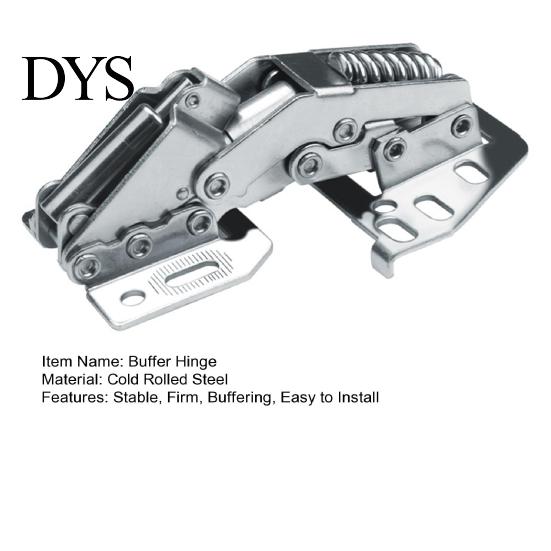 Concealed Hinge 4 Inch Hydraulic High Strength Sturdy Spring Cupboard Door Furniture Hardware for Household