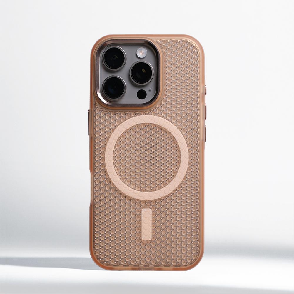 Cooling Heat Dissipation Magnetic Phone Case For iPhone 16 Pro Max 15 17 13 12 Case For Magsafe Wireless Charge Shockproof Cover