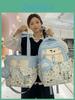 Leopard Print Backpack For Girls With Nylon And Pouch For School Use