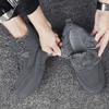 Men's Fashion Versatile Casual Shoes Trendy Plus Velvet Warm Sneakers Simple Comfortable Outdoor Anti Skid Walking Tooling Shoes