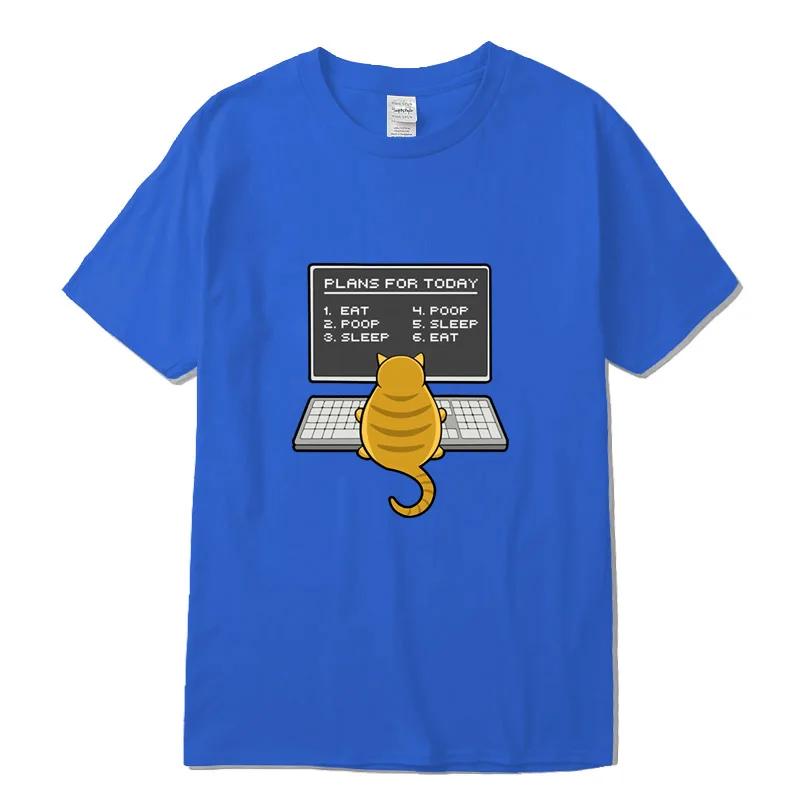 

Summer Men s High Quality T-shirt100%cotton Funny Programmer Print Casual Loose Cool T Shirt O-neck Male T-shirt Male Tees Shirt 4XL