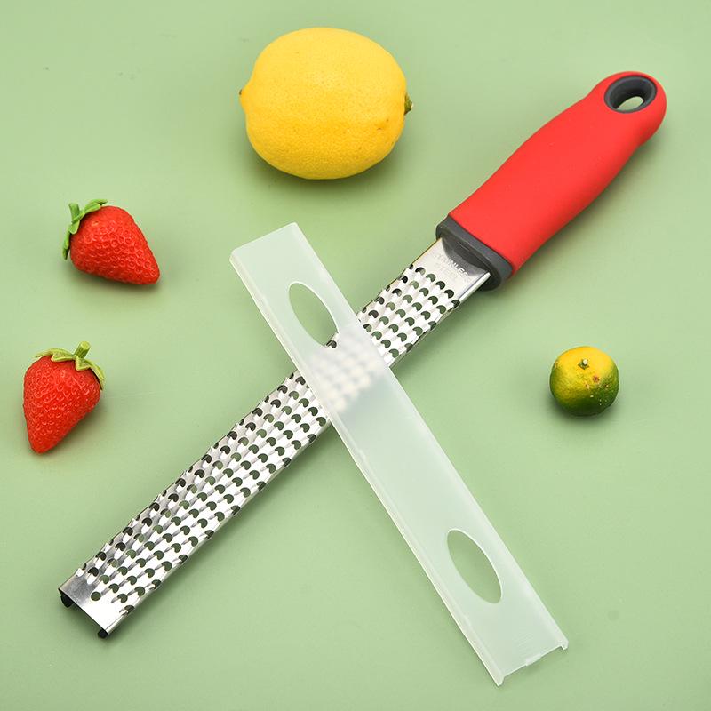 Multi-Use Grater & Zester for Cheese, Chocolate, Lemon, & Fruit