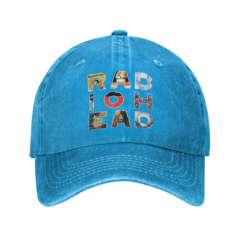 Radioheaded Band Baseball Cap Merch For Unisex  Adjustable Trucker Hat