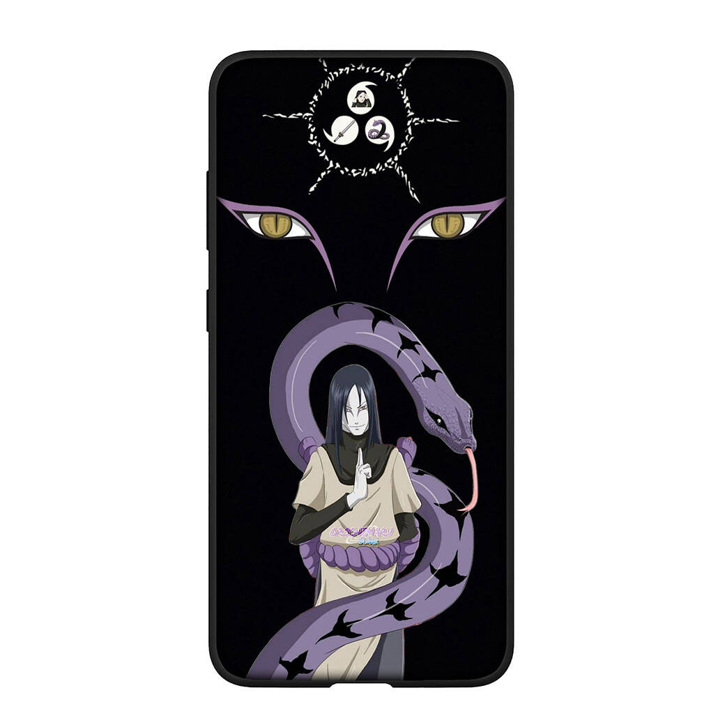 Handyhülle für Samsung Galaxy S25 S23 S24 Ultra FE Plus A05 A06 A15 A16 A36 A37 A35 A54 A55 A56 A57 A25 A26 A53 A17 Orochimaru Cartoon Narutos Hülle for iPhone 11 Pro Max ceil