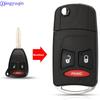 Jingyuqin Modifizierte Entry 2/3 Tasten Klapp-Schlüsselanhänger Schale Für Chrysler Town Country Dodge Grand Caravan Jeep