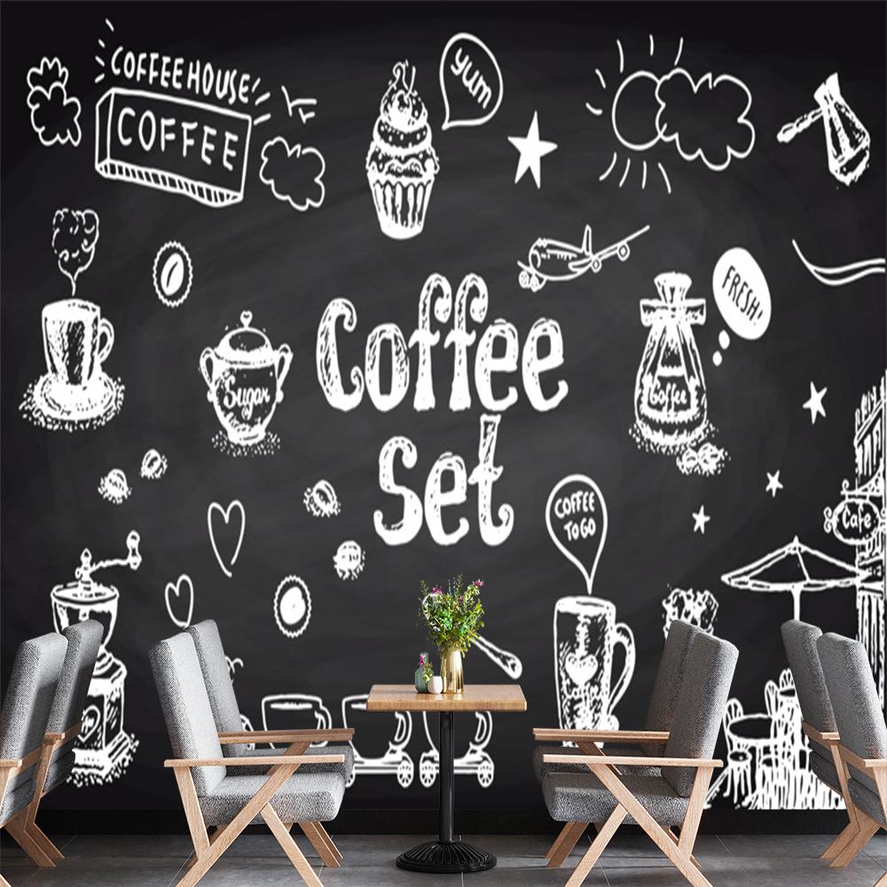 

Size 3d Coffee Beans Mural Cafe Wallpaper Restaurant Drink Bar Cafe Shop Wall Murals 200 cm(W) x 140 cm(H)