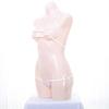Eyepatch Bikini Cosplay Tiny Micro Bikini Triangle Bikini Square Bikini Separates Lolita Mini Bra Bikini T-Shorts Striped Halter Neck Doll Swimsuit