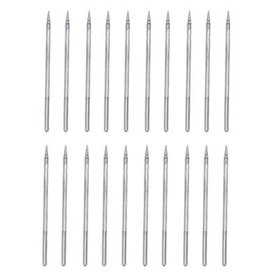 20 Pezzi Macchina da Cucire per Riparazione Scarpe Ago Acciaio Inossidabile Forte Durevole Facile Installazione SL 26 Aghi per