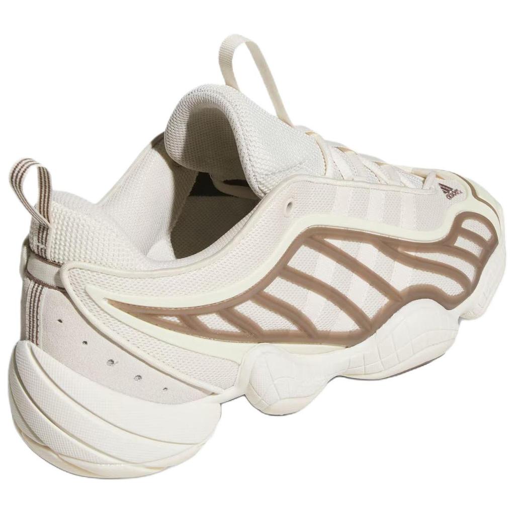 New Adidas Intimidation Abrasion Resistant Low Top Vintage Basketball Shoes Unisex White JR8217