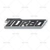 1Pc Applicable To Cruze Malibu Turbo Modified Metal Car Emblem Rear Decal Word Decal.