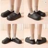 Waterproof Cotton Slippers for Women Men Winter Outdoor Indoor Non Slip Home Plush Shoes Thick Bottom Cute Bear Shoes Couple