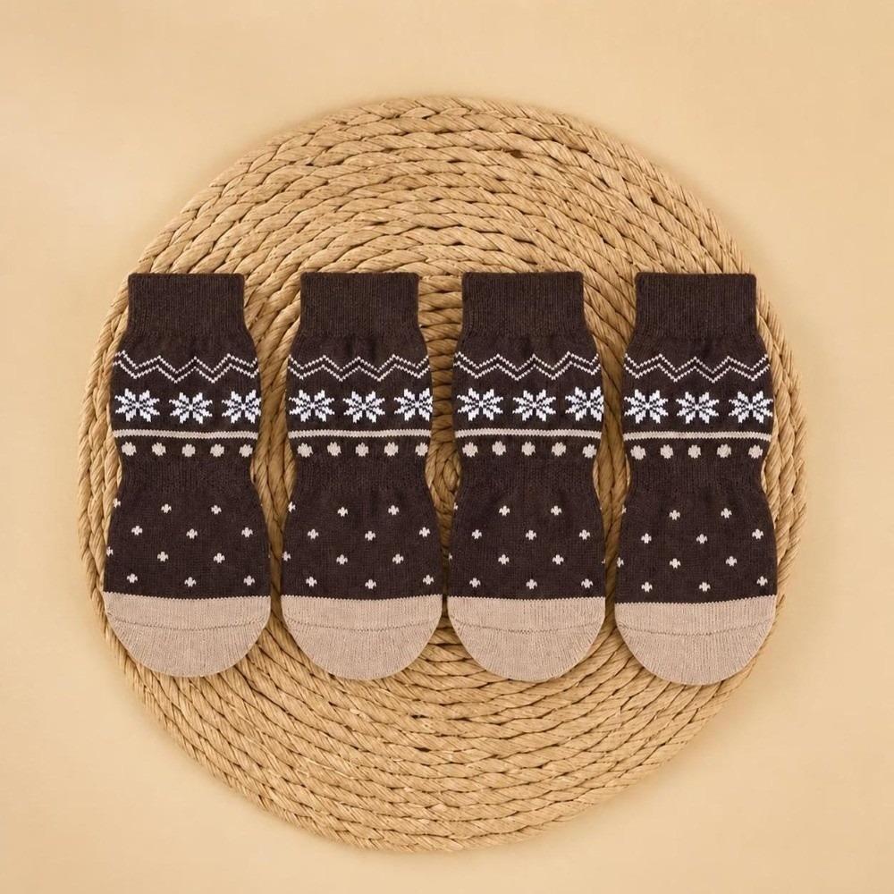 1 Set Breathable Puppy Sock Anti Slip Pet Sock Durable Dog Sock  Summer Wear