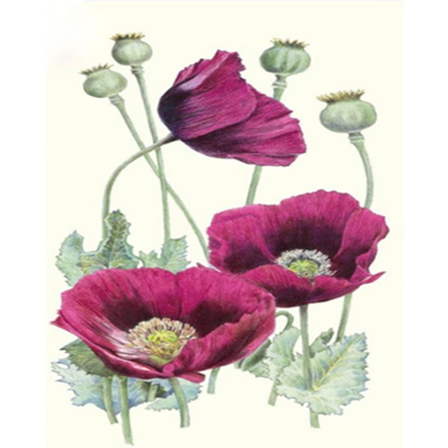 Full 5D Diy Diamond Painting Beautiful Flower Diamond Embroidery Full Lay Anime Cross Stitch Kits Home Decor Handmade Gift