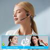 Bluetooth Headphones with Wireless Headset with Mute Supports Designed for Home and Driving Not Bone Conduction Open-Ear Mic, Noise-Canceling Button,