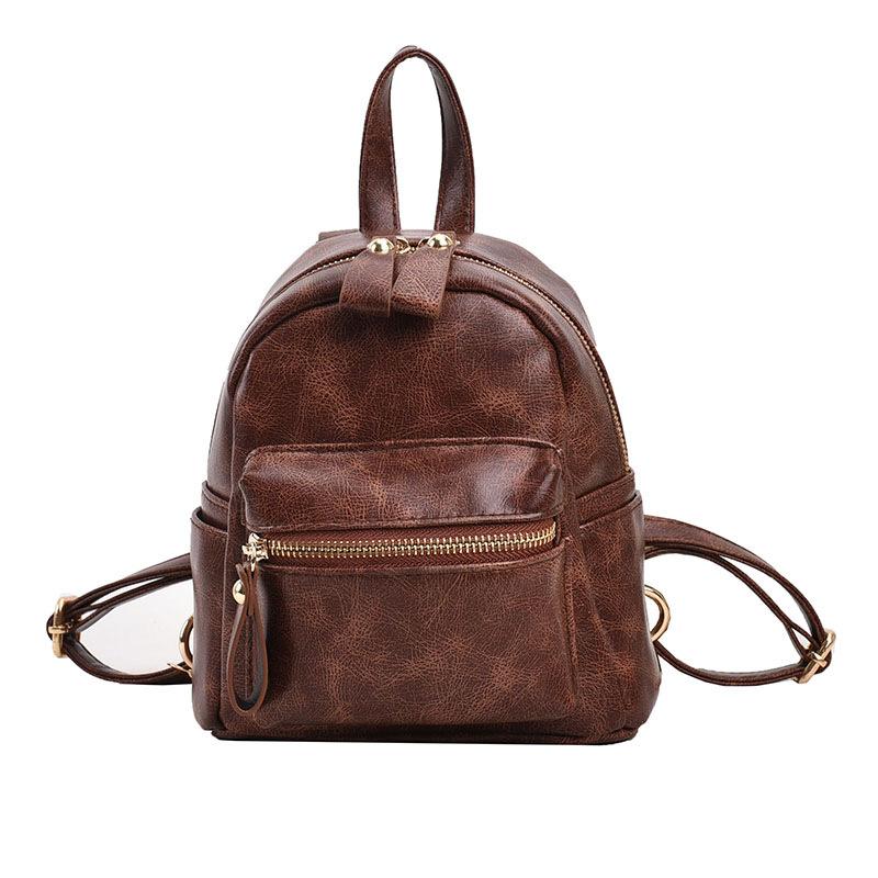 Retro-Farbverlauf-Rucksackdesign, Nischen-Kleiner Mode-Stoff, Mini-Rucksack zum Einkaufen und als Umhängetasche