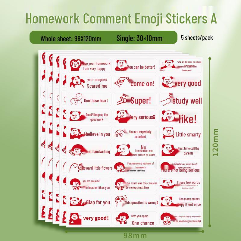 Наклейки-эмодзи для учителей для оценивания: Вдохновляющие награды и поощрения для учеников начальной школы