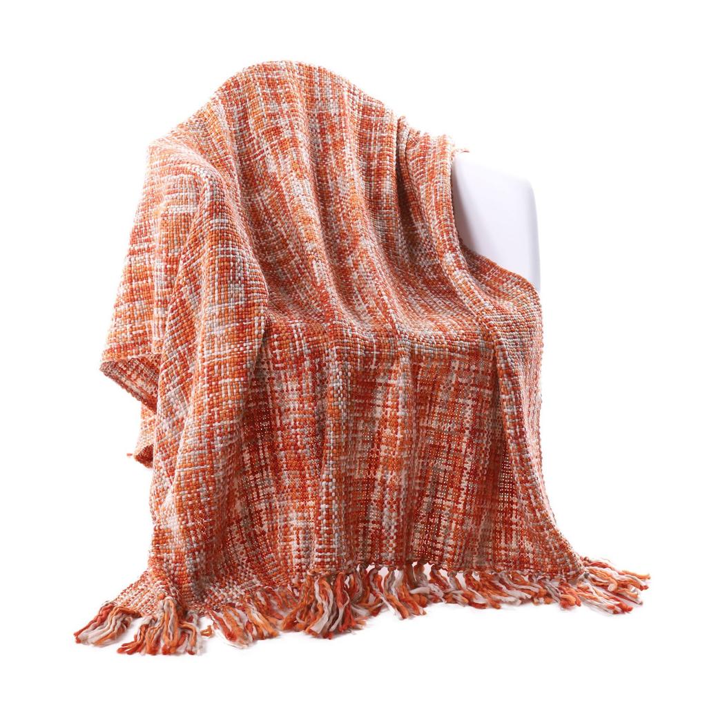 Throw Blanket for Couch Bed, Throw Blanket for Spring Summer, Colorful Boho Throw Blanket for Home Decor, Indoor and Outdoor Throw Blankets,127x152cm