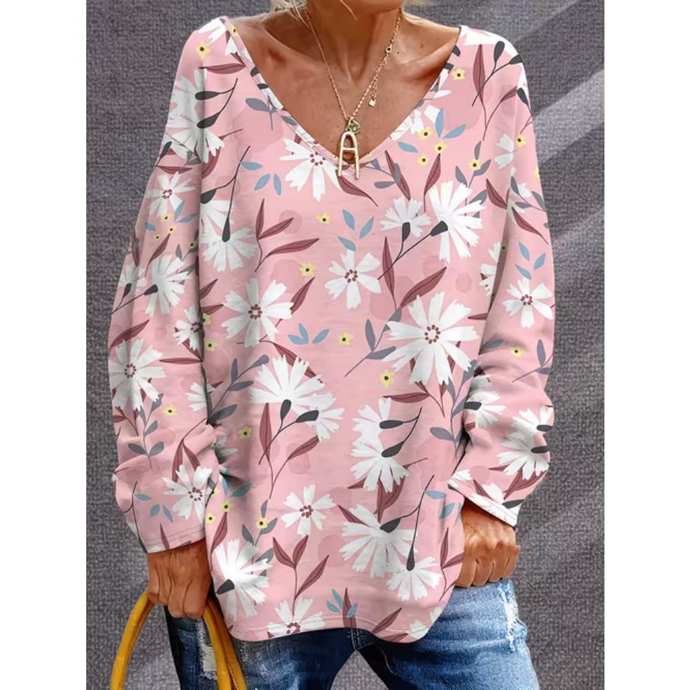 Casual Wear Women's Long-Sleeved T-Shirt