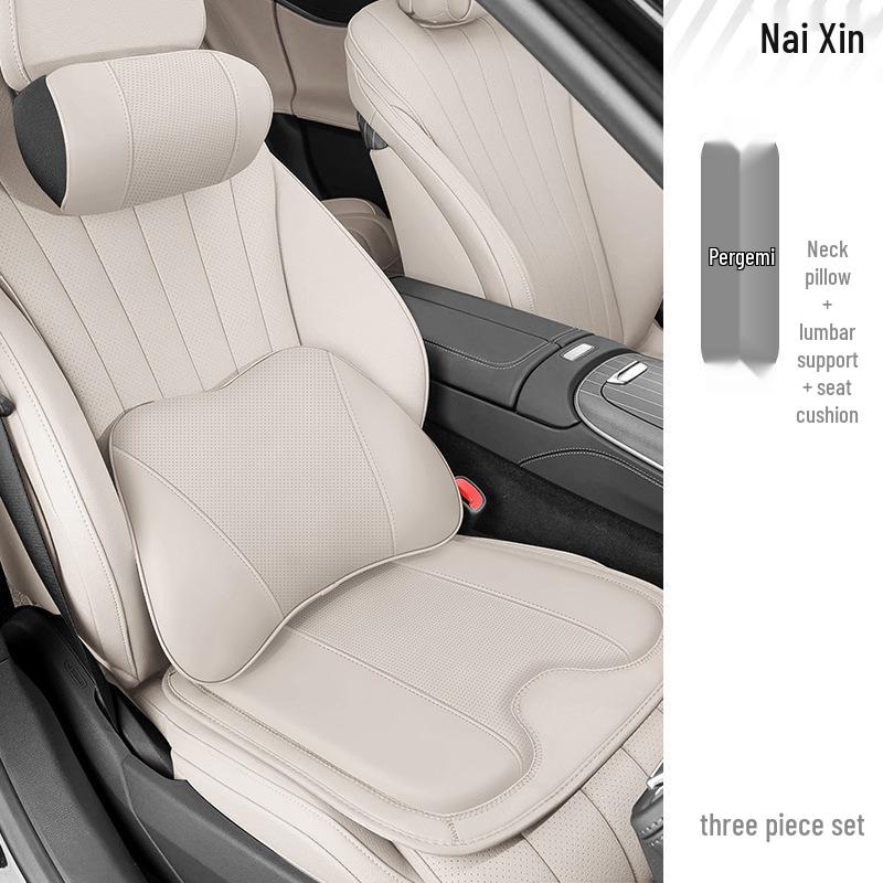 Denza D9 N7 N8 X Car Neck & Lumbar Support Cushions: Memory Foam for Headrests & Backrests