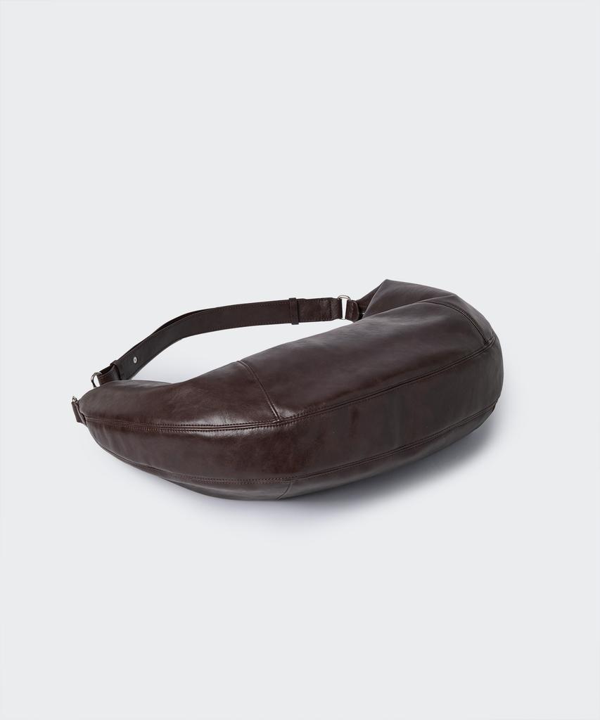 Musinsa Standard Woman Women'S Crescent Hobo Bag [Dark Brown]