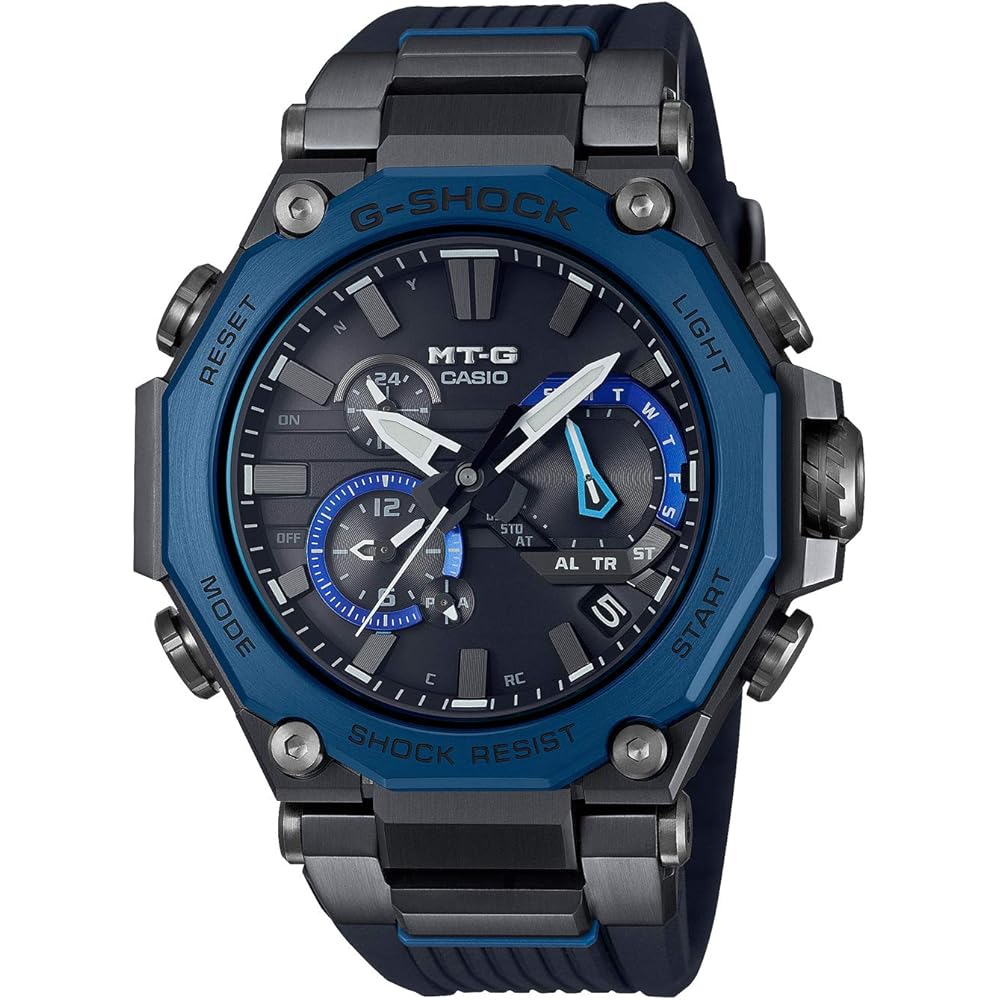 

Casio G-Shock MT-G Bluetooth Solar Dual Core Guard Men s Watch Gray