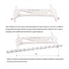 Compacts Bike Chain Wear Detector Stainless Steel Cycling Chain Gauges Suitable for Various Chain Size