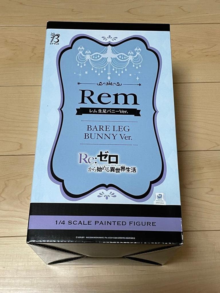 [USED] Re:ZERO -Starting Life in Another World- Rem Bare Leg Bunny Ver. 1/4 Figure