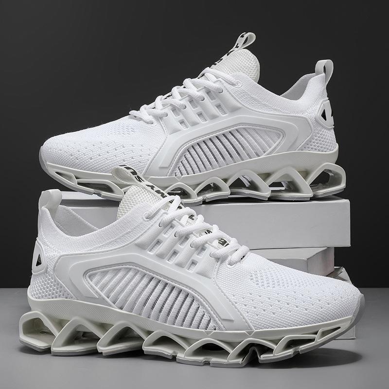 Year Blade Large Size Men's Casual Sneakers Sports Walking Shoes Comfortable Lace-Up Sneakers All Seasons