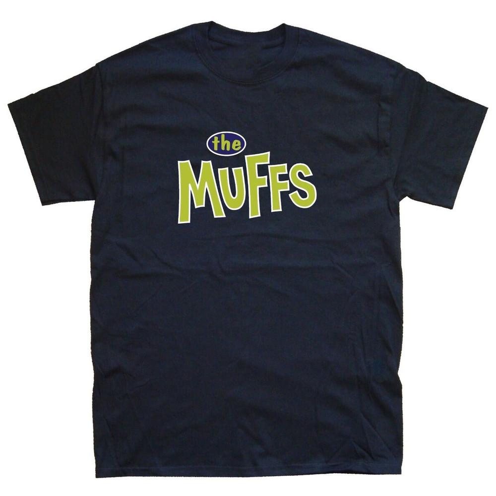 

Collection THE MUFFS Band Short Sleeve Black All Size Gift Fan Shirt OM560 Unisex T-Shirt L