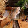 Artificial Squirrel Christmas Hanging Ornament Holiday Pendant Home Wall Decor Christmas Tree Decoration