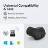 Finger Ring Mouse 1000DPI Easy Control High Efficiency Wireless Finger Ring Mouse Portable Rechargeable 2.4GHz for Office