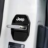 Für Jeep 4 STK Metall Auto Türschloss Abdeckung Schutz Aufkleber Für Jeep Wrangler JL JK Renegade Grand Compass Gladiator Cherokee