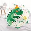 1pc Dinosaur Party Automatic Open/close Folding Umbrella, Compact Portable Travel Umbrella, Perfect Birthday/Christmas, Cute Umbrella, Durab