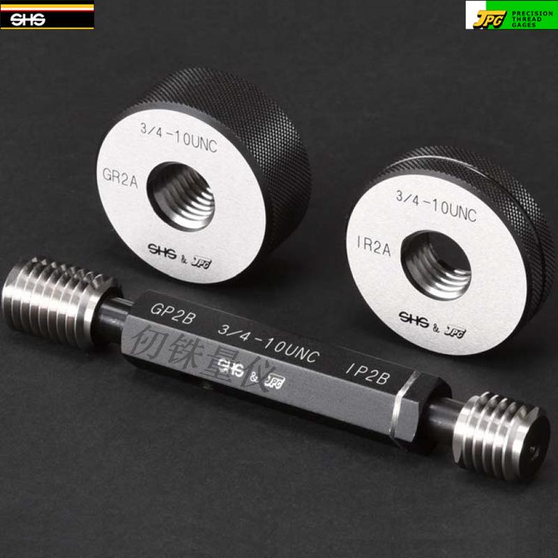 Aerospace Thread Plug Gauge 3/8-32UNJEF-3B & Aviation Thread Ring Gauge 0.500-16UNJ-3A, US Standard. Please inquire for specific specifications
