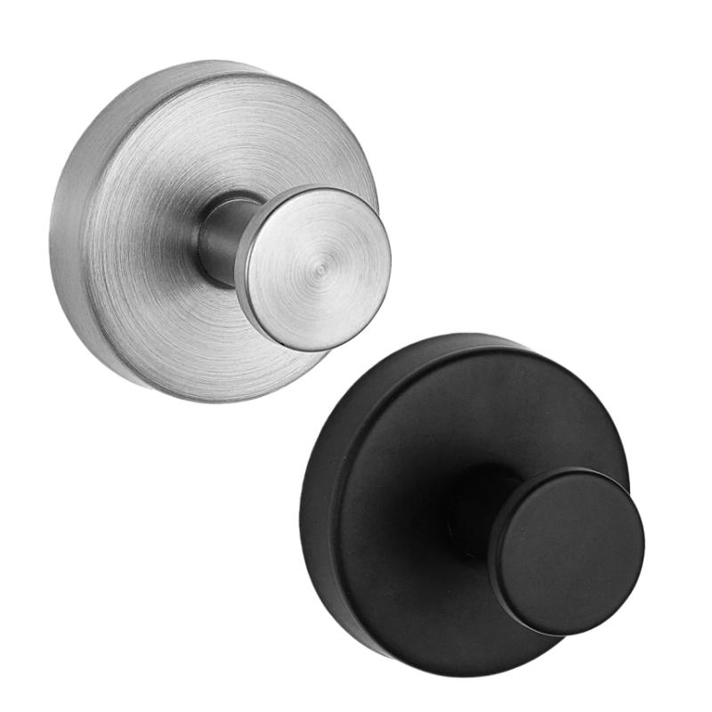 Suction Cup Shower Hooks Heavy Duty No Drill Stainless Steel Vacuum Hooks Rustproof Towel Hooks for Bathroom Kitchen Glass Tile