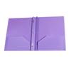 Multi-color Tadpole Clip Document Holder - Plastic Loose-leaf Folder with Classification Storage