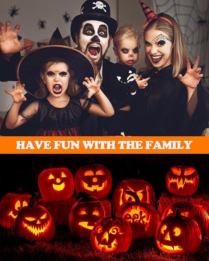 Hot-Selling Stainless Steel Halloween Pumpkin and Fruit Carving Tool Set