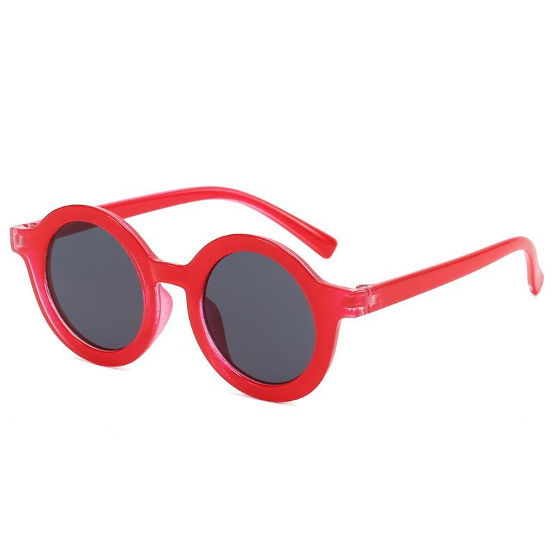 Fashionable New Children's Sunglasses with UV Protection and Sun Protection, Cute and Trendy Baby Concave Shaped Glasses